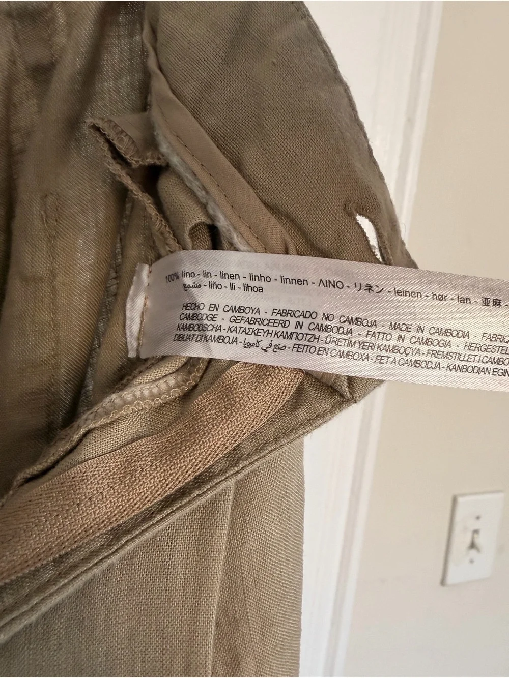 Zara Linen Pants
